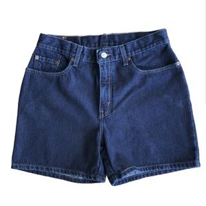 Levi’s Vintage High Waist Denim Jean Shorts Size 10 Festival Stagecoach Womens